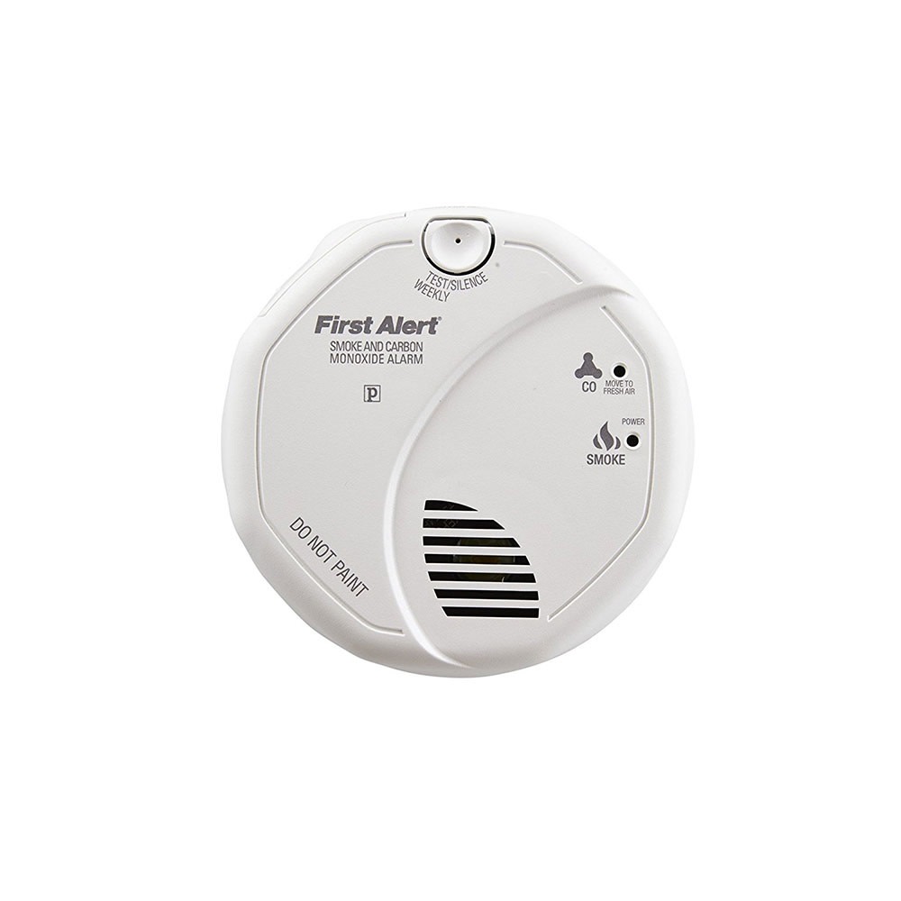 First Alert Hardwired Photoelectric Smoke and Carbon Monoxide Alarm with Battery Backup - Ascmtools