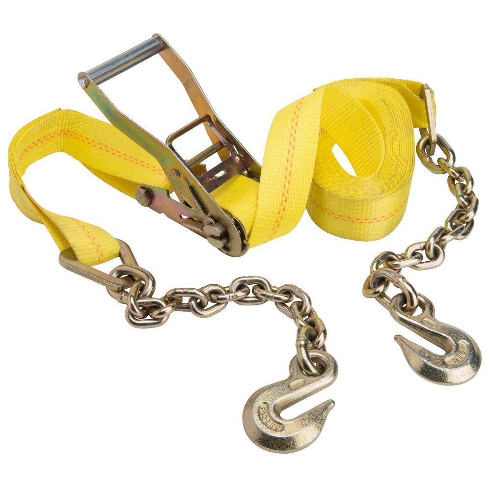 Keeper Ratchet Tie-Down 27 ft x 2 In. 3333 lbs WLL (10000 lbs Break Strength) - Ascmtools
