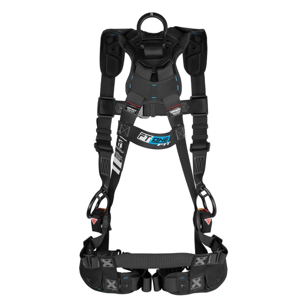 Falltech 3D Womens Full Body Harness with QC Chest Buckle XL - Ascmtools