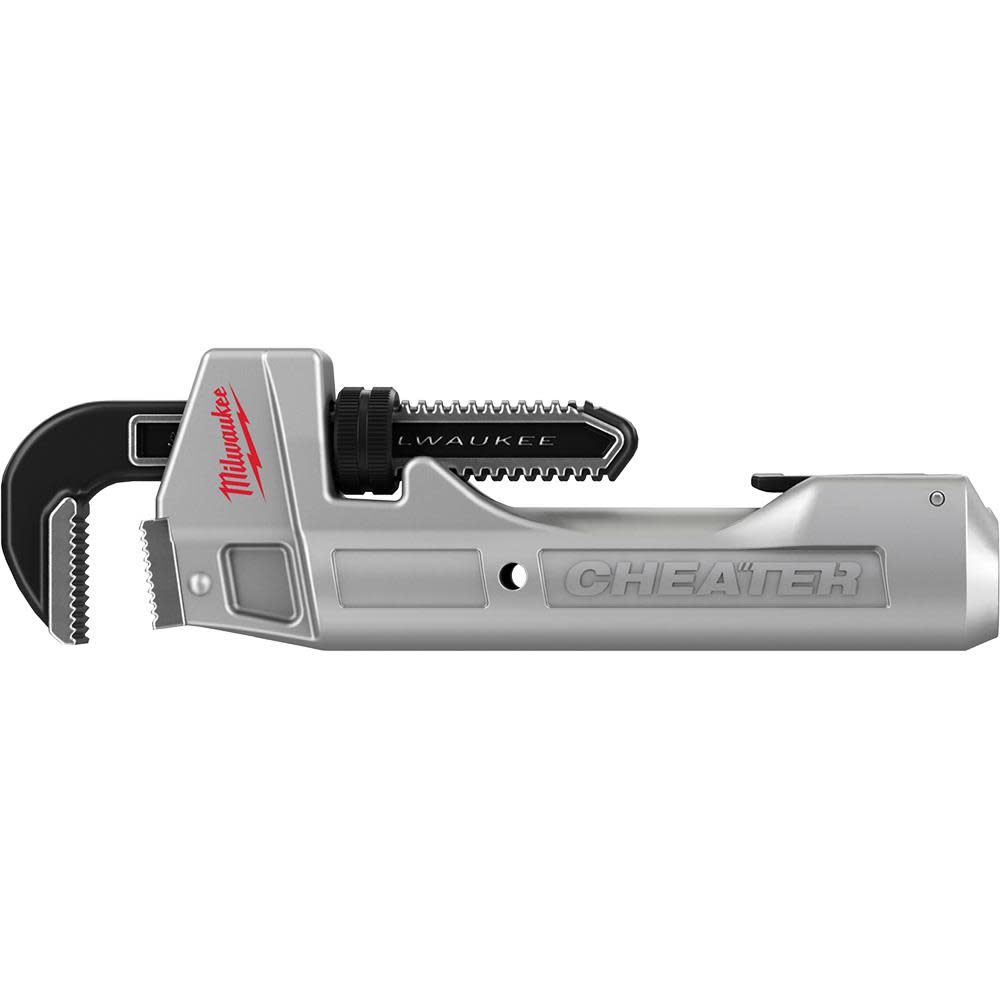 Milwaukee CHEATER Adaptable Pipe Wrench Aluminum - Ascmtools