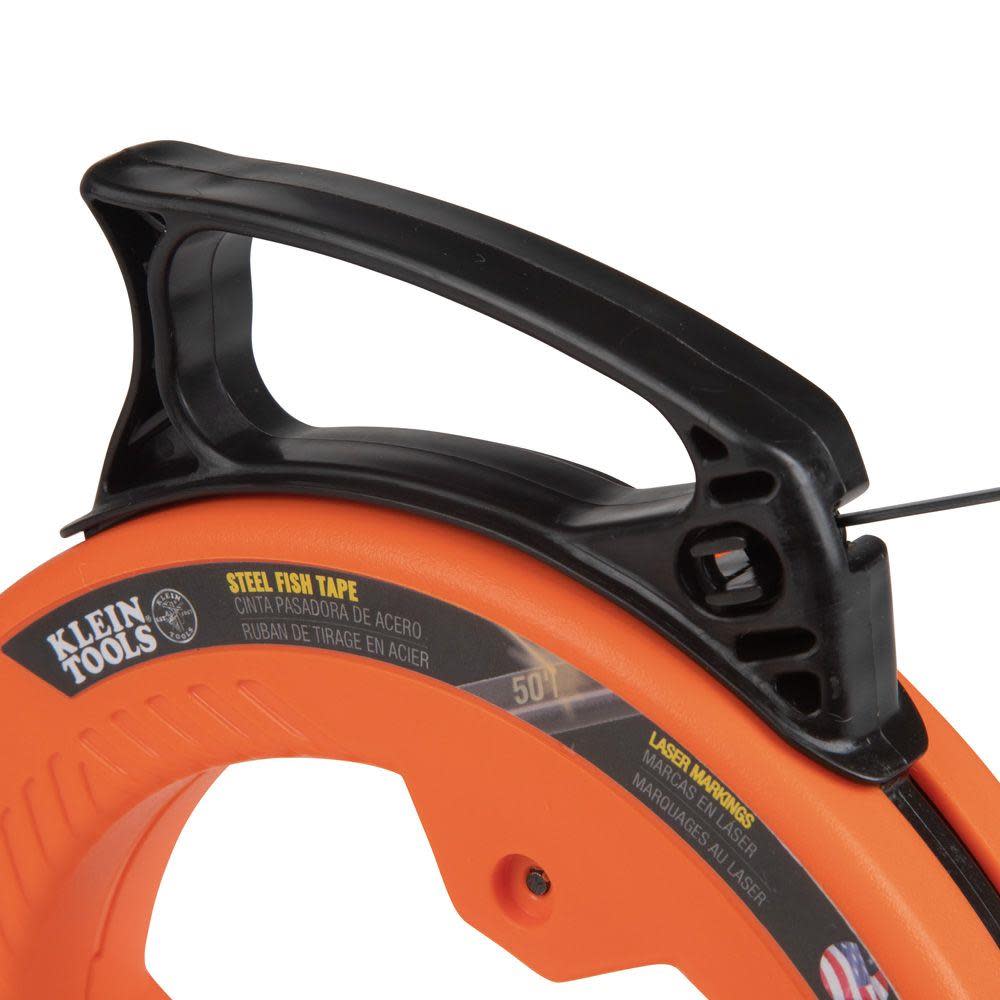 Klein Tools 50′ Steel Fish Tape - Ascmtools