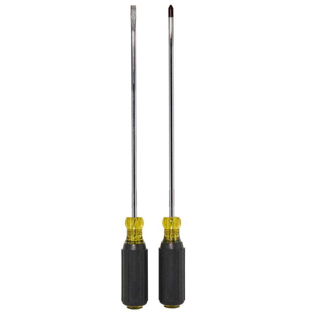 Klein Tools 10″ L Blade Screwdriver Set 2 Pc - Ascmtools