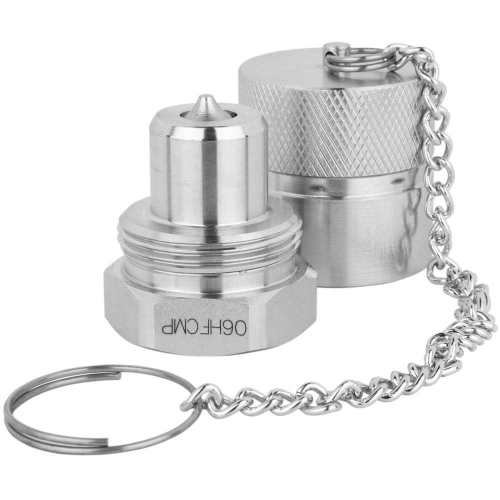 Milton 3/8″ NPTF Hydraulic High Flow Coupler Male Half - Ascmtools