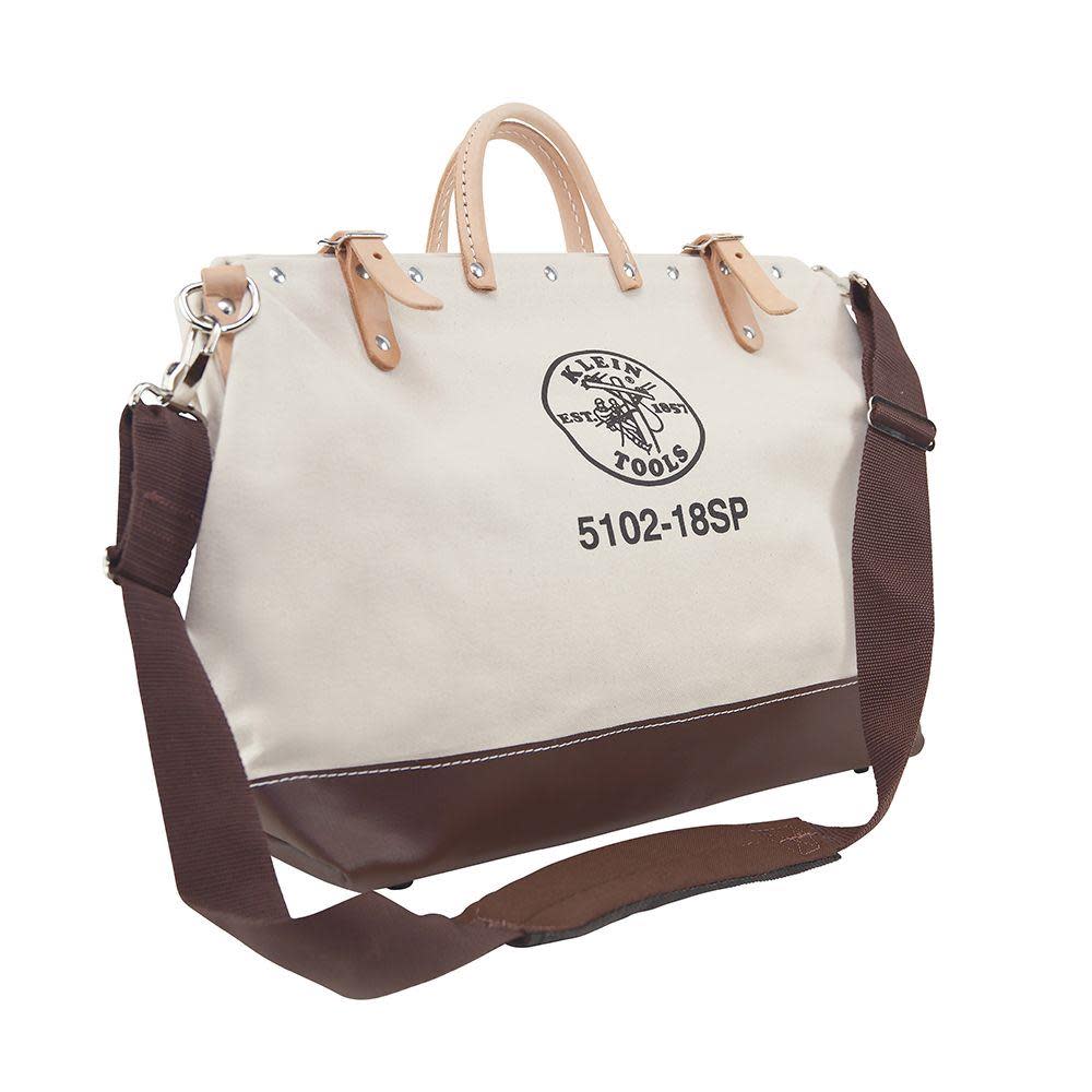 Klein Tools 18″ Deluxe Canvas Tool Bag - Ascmtools