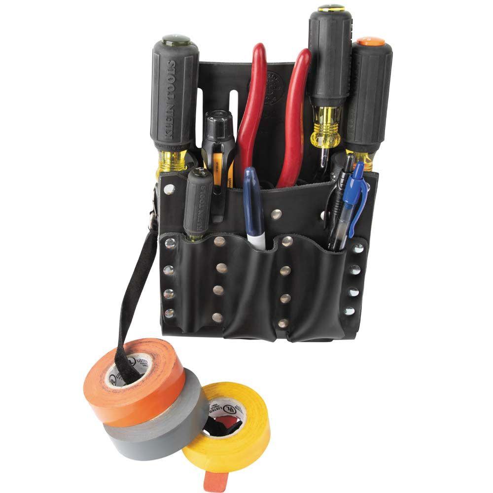 Klein Tools 10-Pocket Tool Pouch - Ascmtools