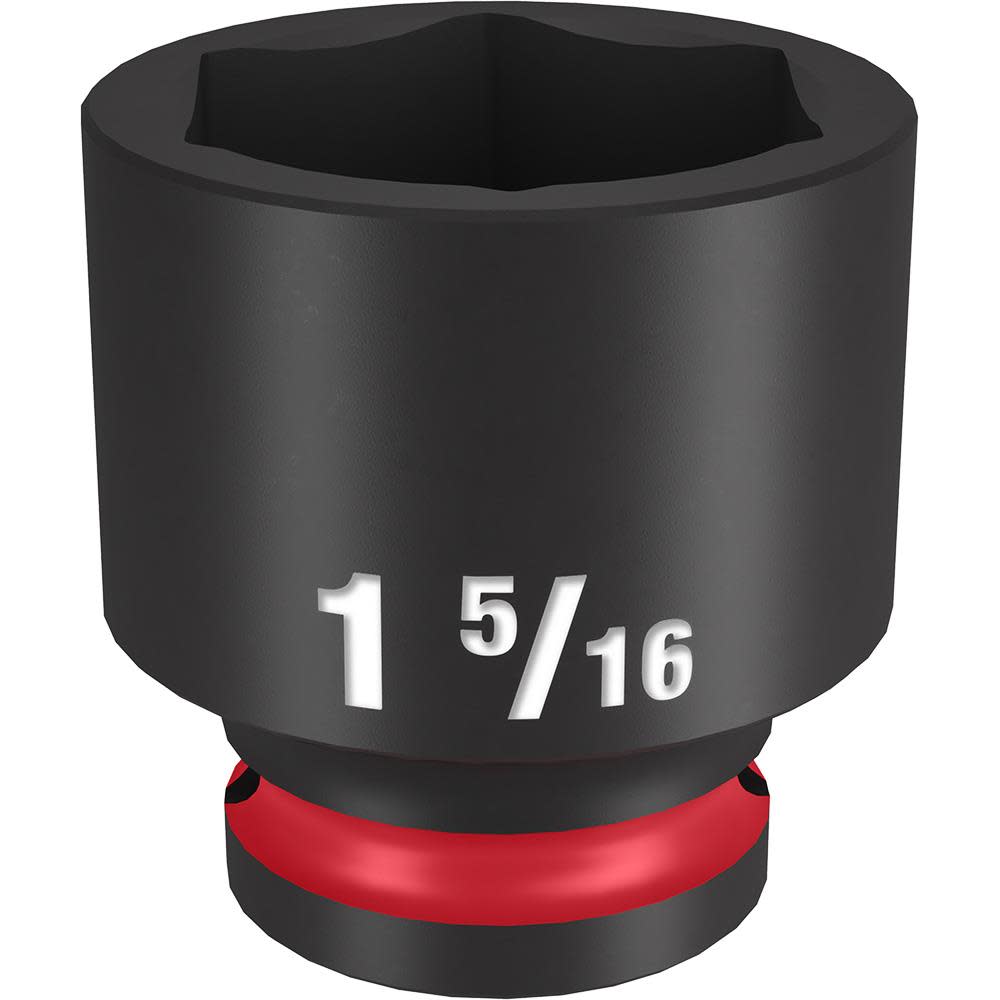 Milwaukee Impact Socket 1/2″ Drive 1 5/16″ Standard 6 Point - Ascmtools