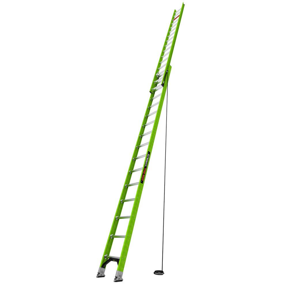 Little Giant Safety HyperLite 32 ft Type IA Fiberglass Extension Ladder - Ascmtools