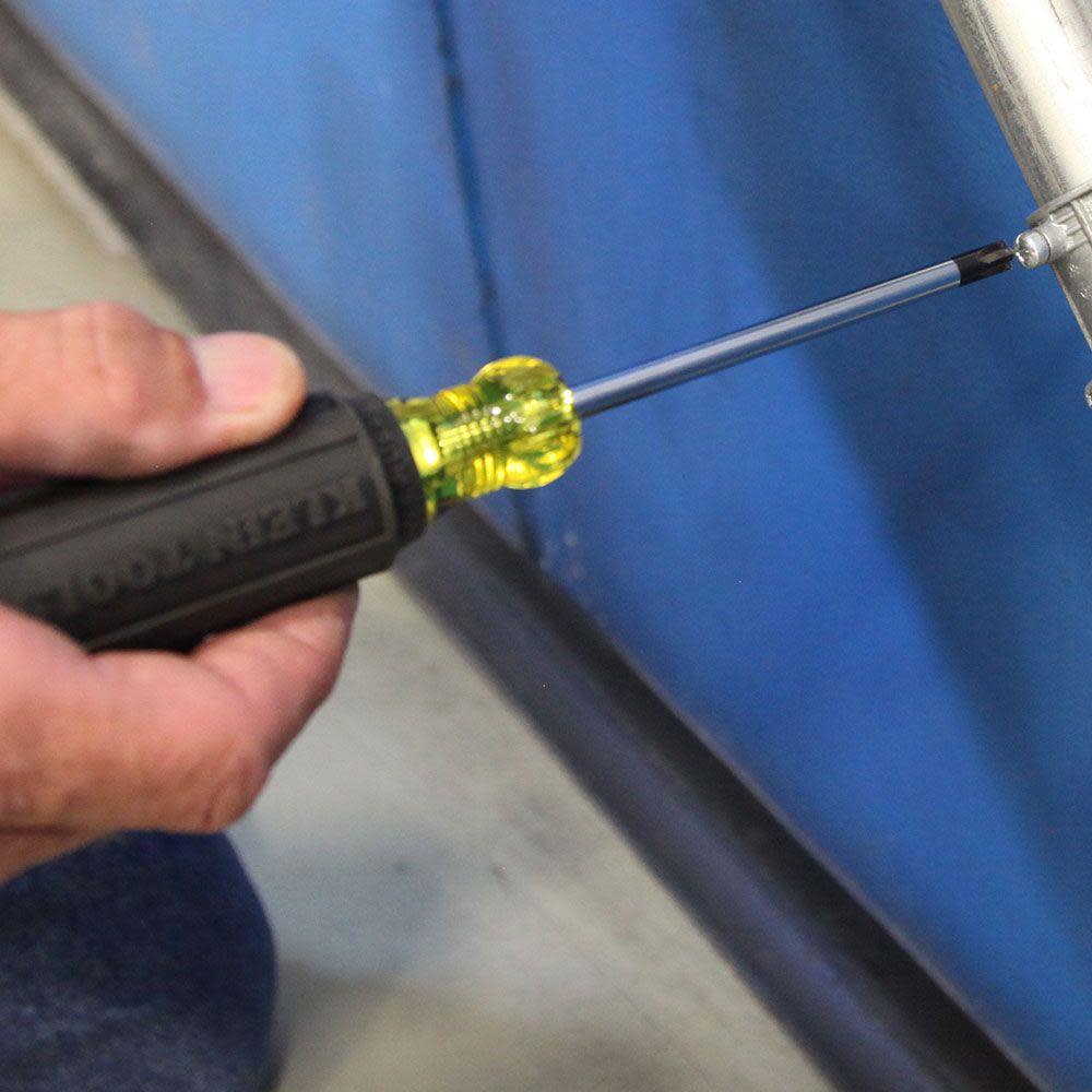 Klein Tools 4″ Fixed Blade #2 Combo Tip Driver - Ascmtools