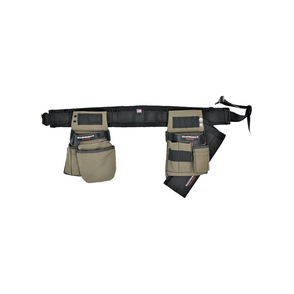 Diamondback Toolbelts Black Right Handed Medium Maestro Tool Belt System - Ascmtools