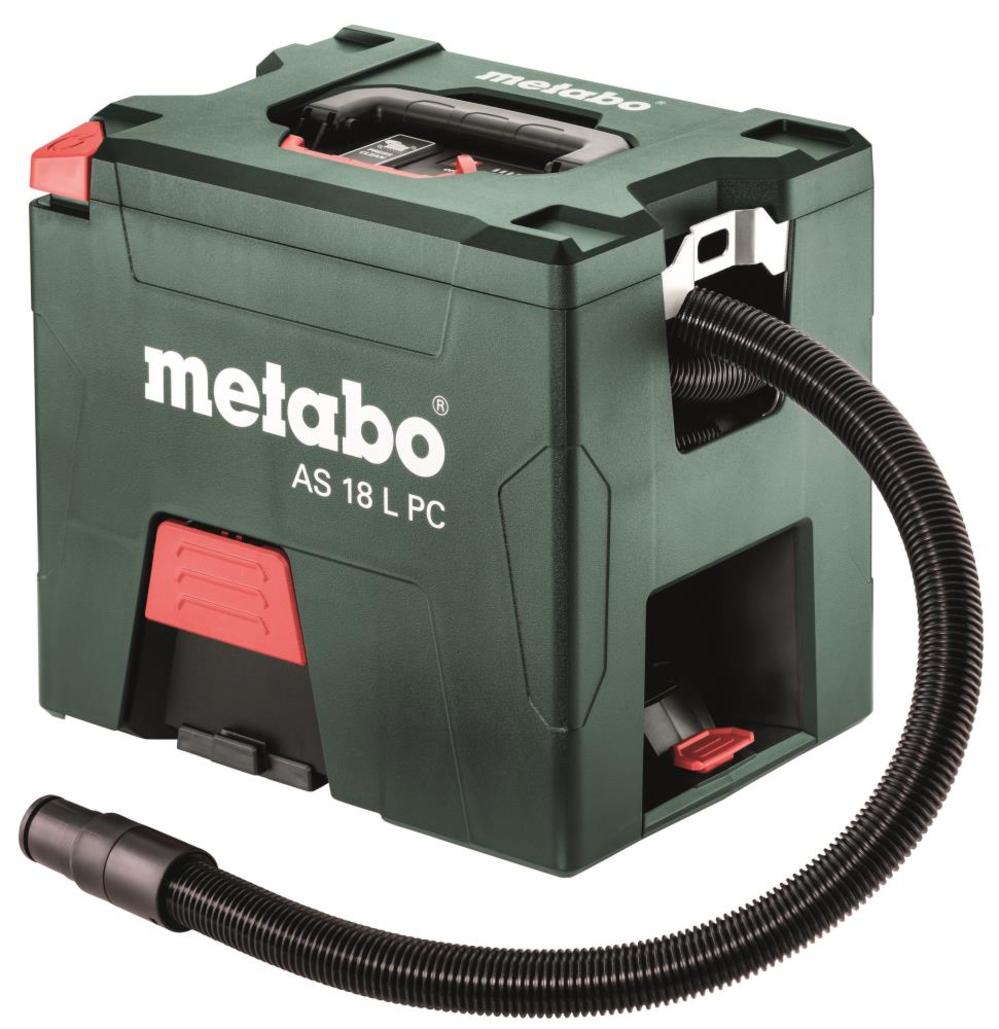 Metabo AS 18 L PC Cordless Vacuum Cleaner - Ascmtools