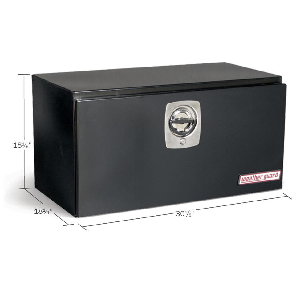 Weather Guard Underbed Box Steel Standard 5.6 cu ft - Ascmtools