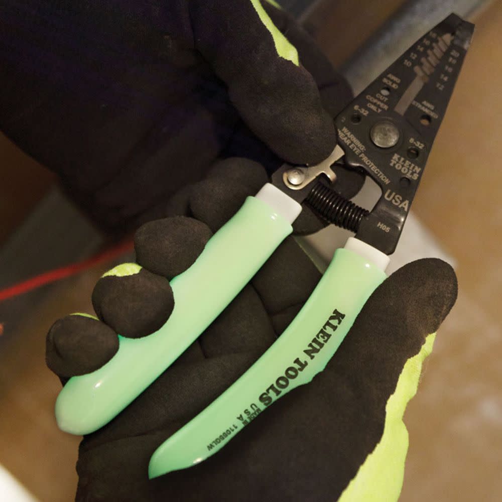 Klein Tools Wire Stripper with Glow Grips - Ascmtools