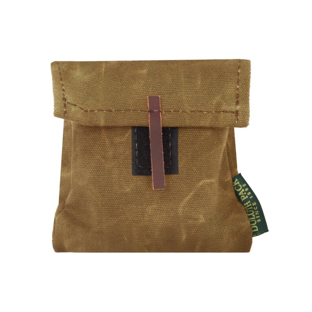 Duluth Pack Wax Khaki Canvas Mini Game Pack - Ascmtools