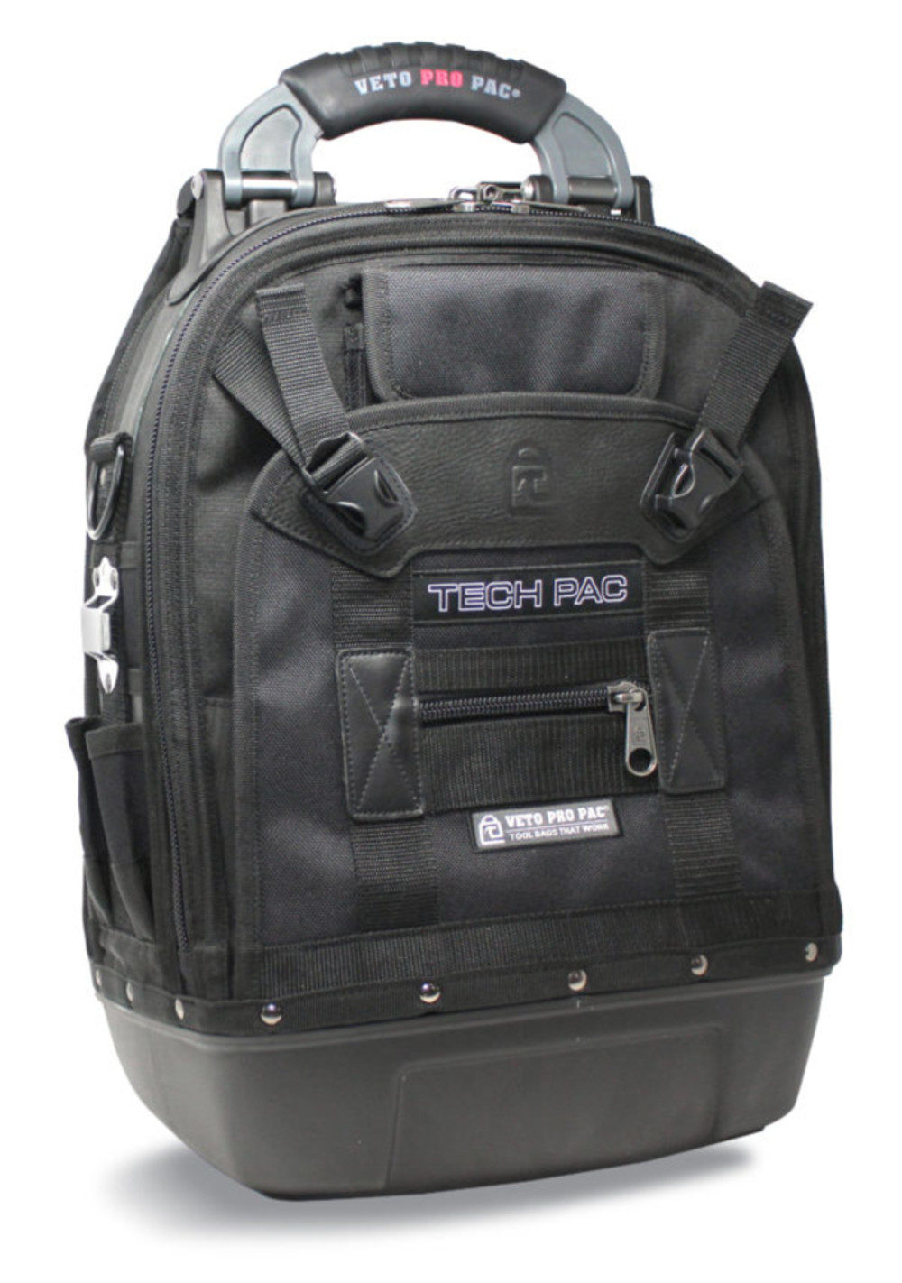 Veto Pro Pac Tech Pac Blackout Large Tool Backpack with Removable Inserts - Ascmtools