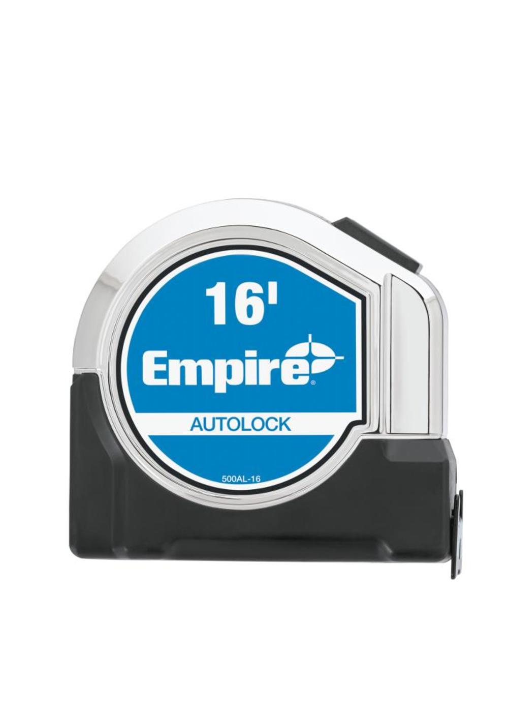Empire Level 16 Ft. Chrome Auto Lock Tape Measure - Ascmtools