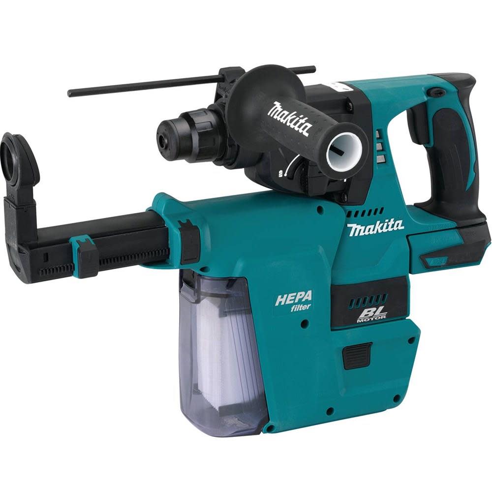 Makita 18V LXT 1″ Rotary Hammer with HEPA Vacuum Attachment Bare Tool - Ascmtools