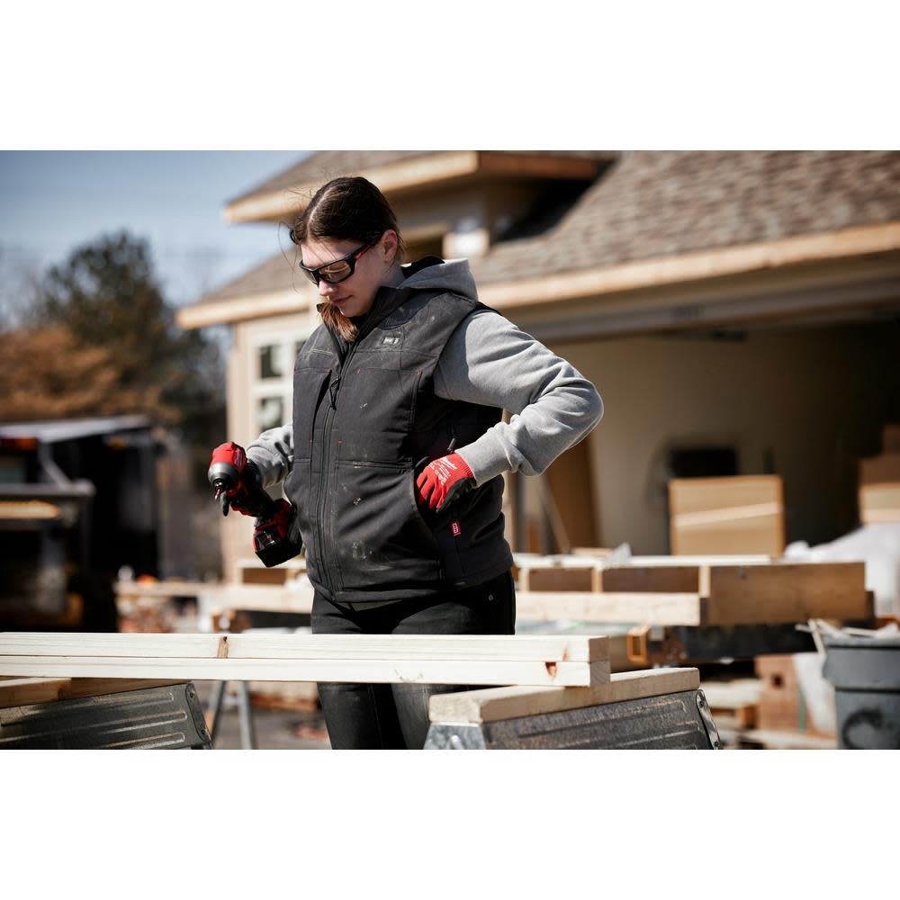 Milwaukee M12 Womens Heated AXIS Vest Bare Tool - Ascmtools