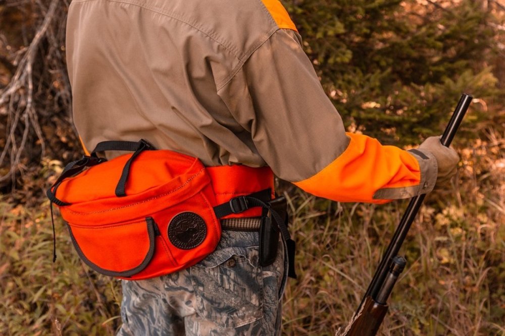 Duluth Pack 9 Liter Capacity Orange Canvas Lumbar Pack - Ascmtools