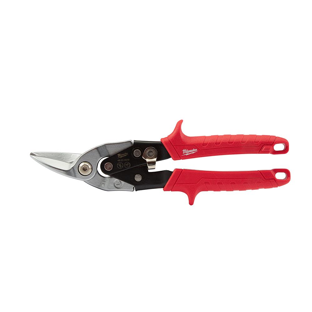 Milwaukee Left Cutting Aviation Snips - Ascmtools