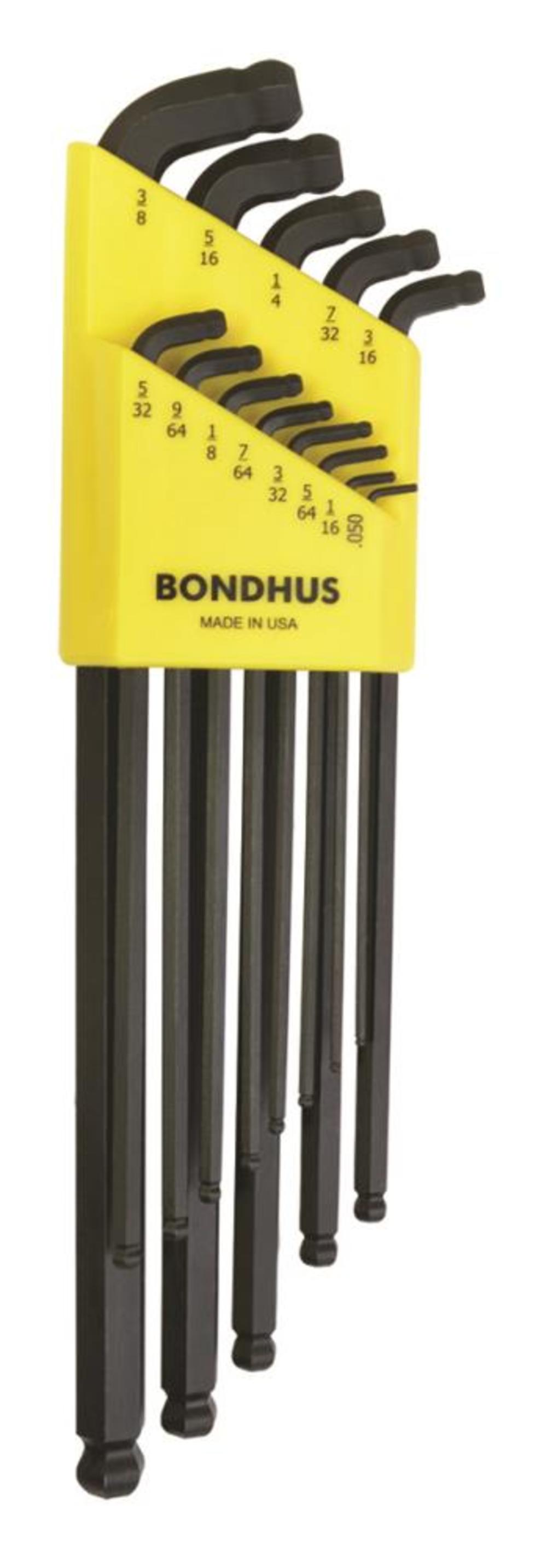 Bondhus 13 piece Stubby Double Ball End L-Wrench Set with ProGuard Finish - Ascmtools