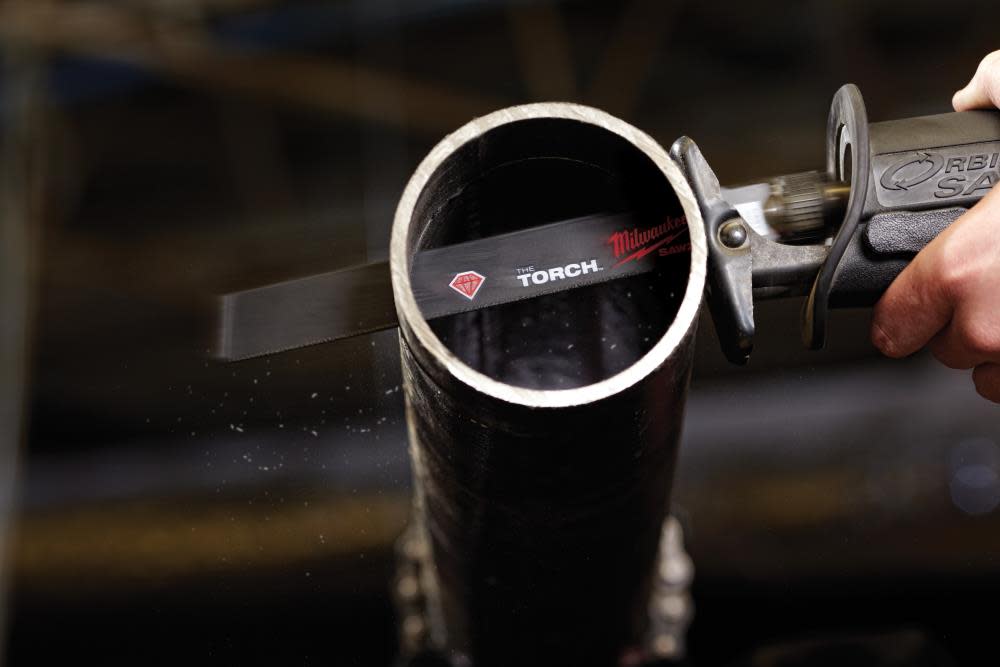 Milwaukee 9 in. Diamond Grit the Torch SAWZALL Blade - Ascmtools