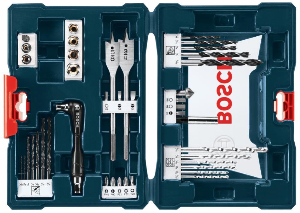 Bosch Drilling and Driving Mixed Bit Set 41pc - Ascmtools