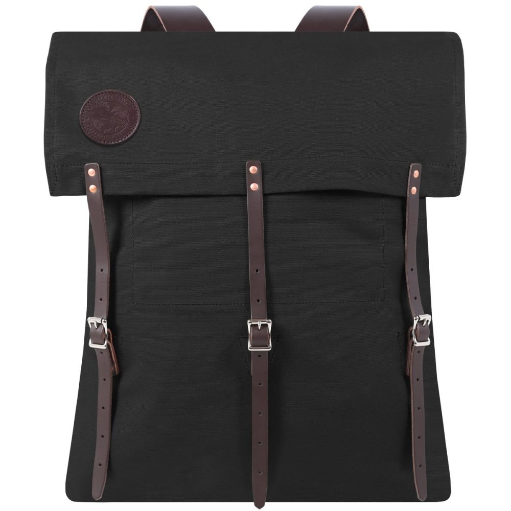 Duluth Pack 59 Liter Capacity Black Canvas #2 Original Backpack - Ascmtools