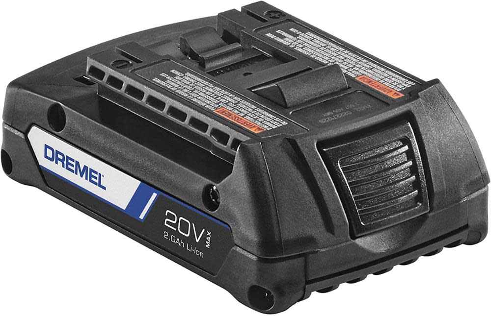 Dremel 20 Volt Max Rechargeable 2.0 Ah Lithium-Ion Battery - Ascmtools