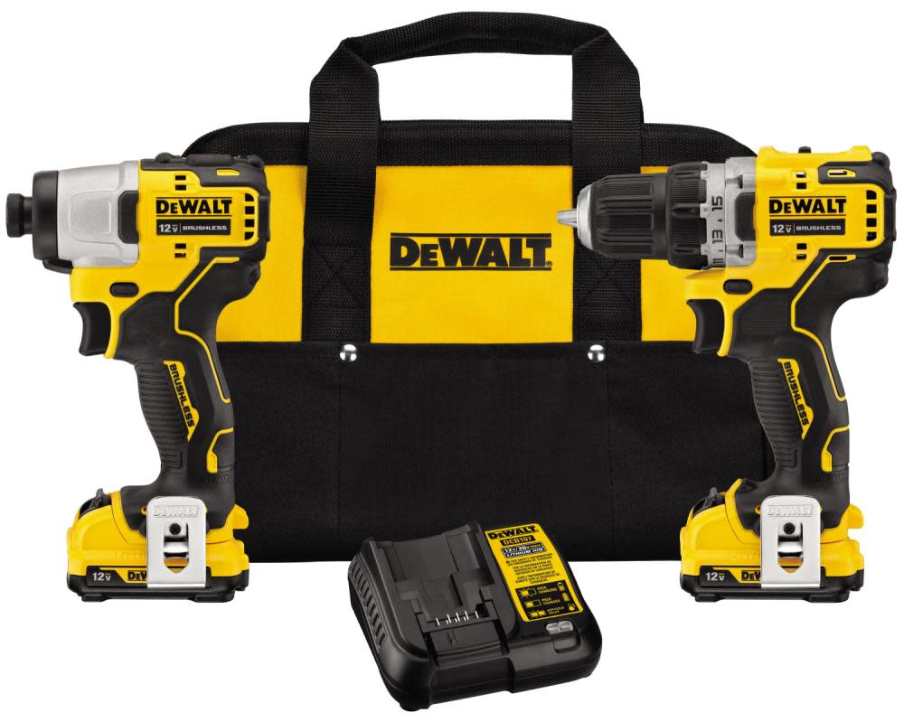 DEWALT 12V MAX XR Drill/Impact Driver Kit - Ascmtools