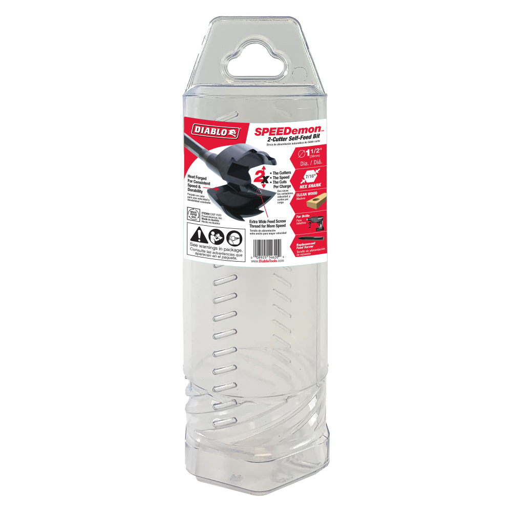 Diablo Tools 1-1/2″ Dia. SPEEDemon Self Feed Bit - Ascmtools