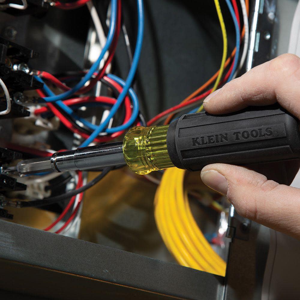 Klein Tools 11-in-1 Magnetic Screwdriver/Nut Driver - Ascmtools