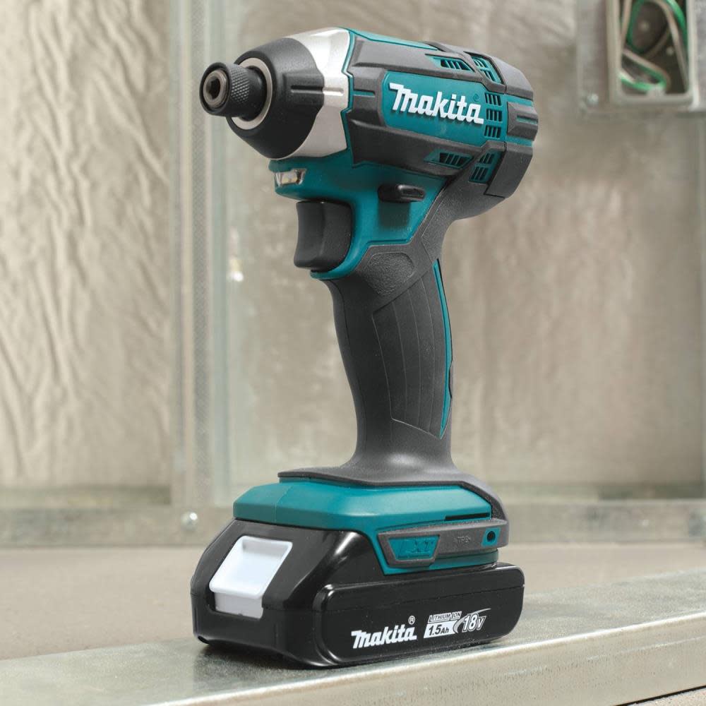 Makita 18V LXT Lithium-Ion Compact Cordless Impact Driver Kit (1.5Ah) - Ascmtools