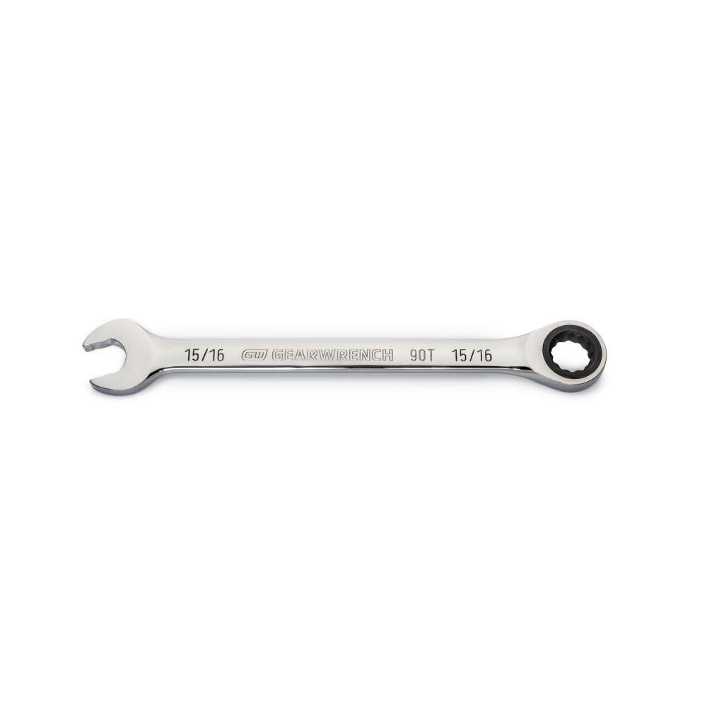 GEARWRENCH 15/16″ 90T 12 Point Ratcheting Combination Wrench - Ascmtools
