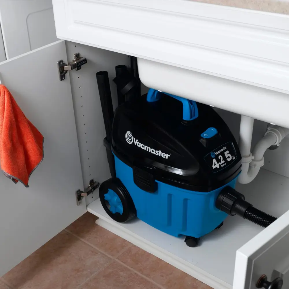Vacmaster 4 Gallon 5 HP Household Wet/Dry Vacuum - Ascmtools