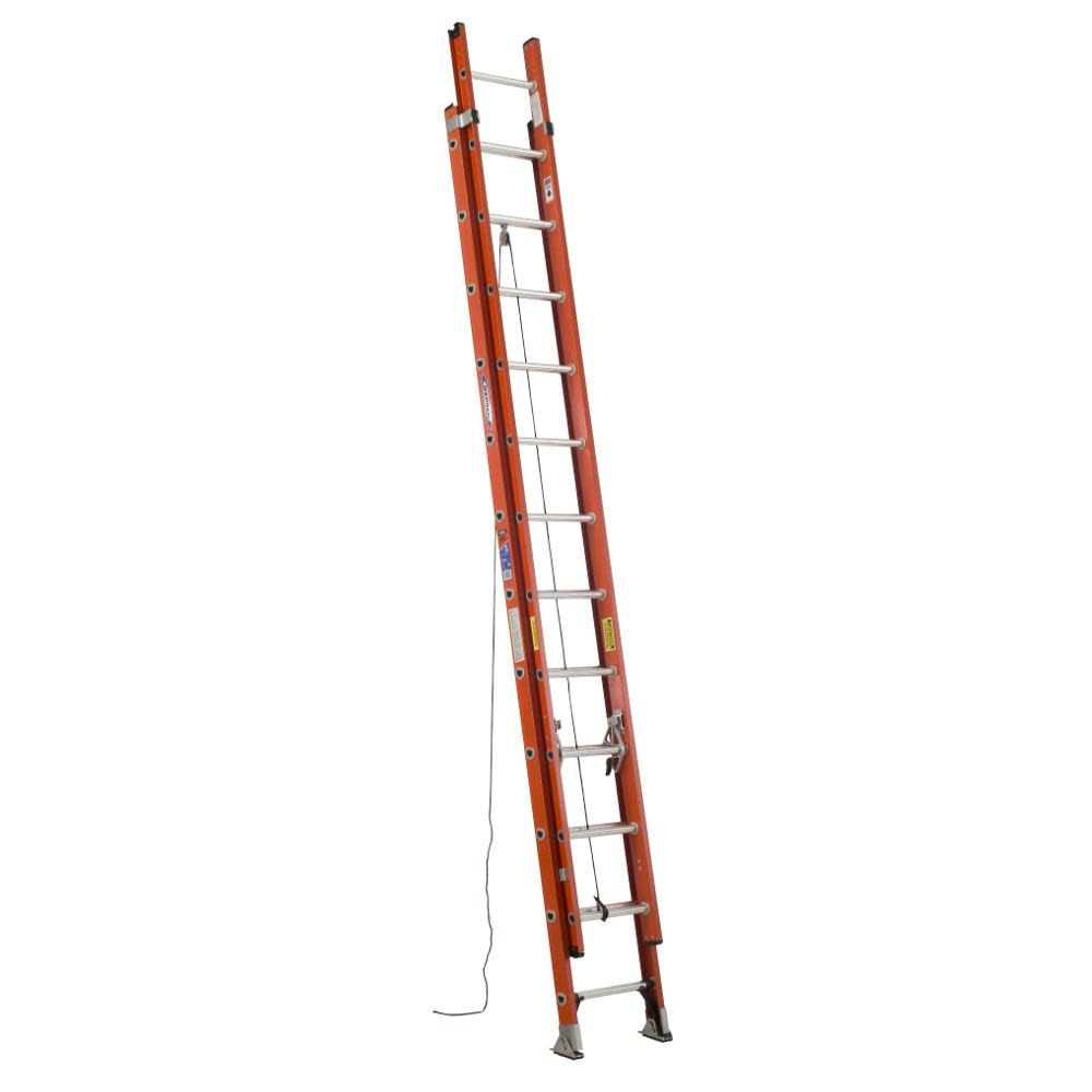 Werner Type IA Fiberglass D-Rung Extension Ladder 24′ - Ascmtools