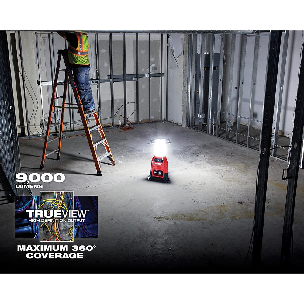 Milwaukee M18 RADIUS Site Light - Ascmtools