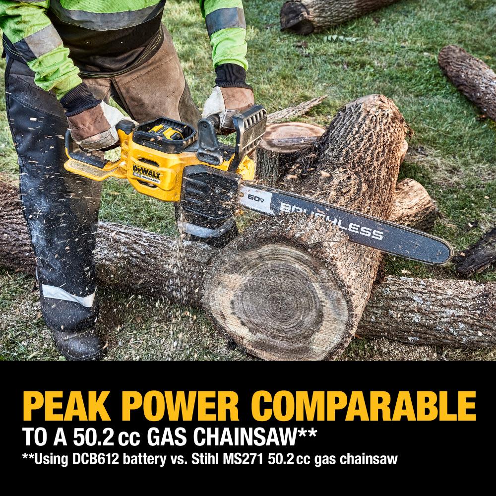 DEWALT 60V MAX Chainsaw 20″ Brushless Cordless Kit - Ascmtools