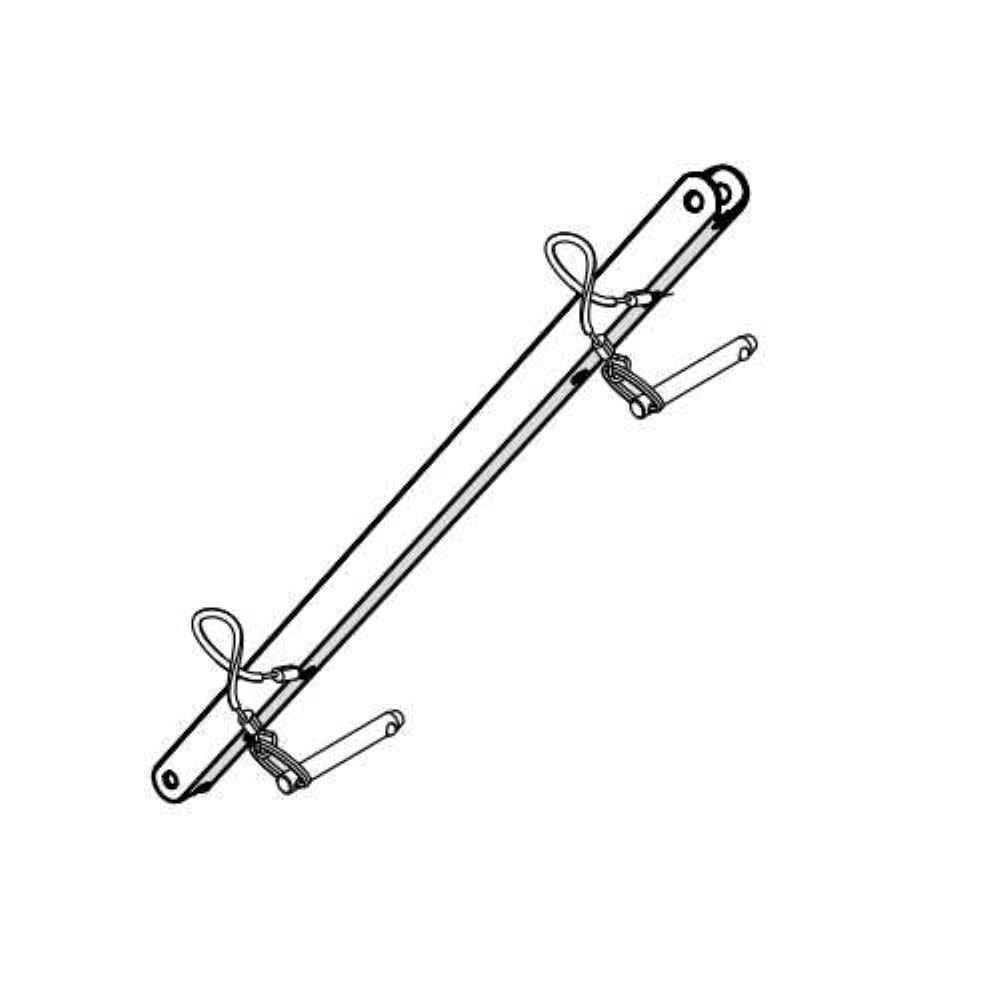 Tranzsporter TP400 Carriage Support Strut with Lanyards - Ascmtools