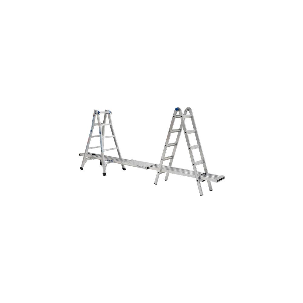 Werner 22 Ft. Reach Height Type IA Aluminum Multi-Position Ladder - Ascmtools