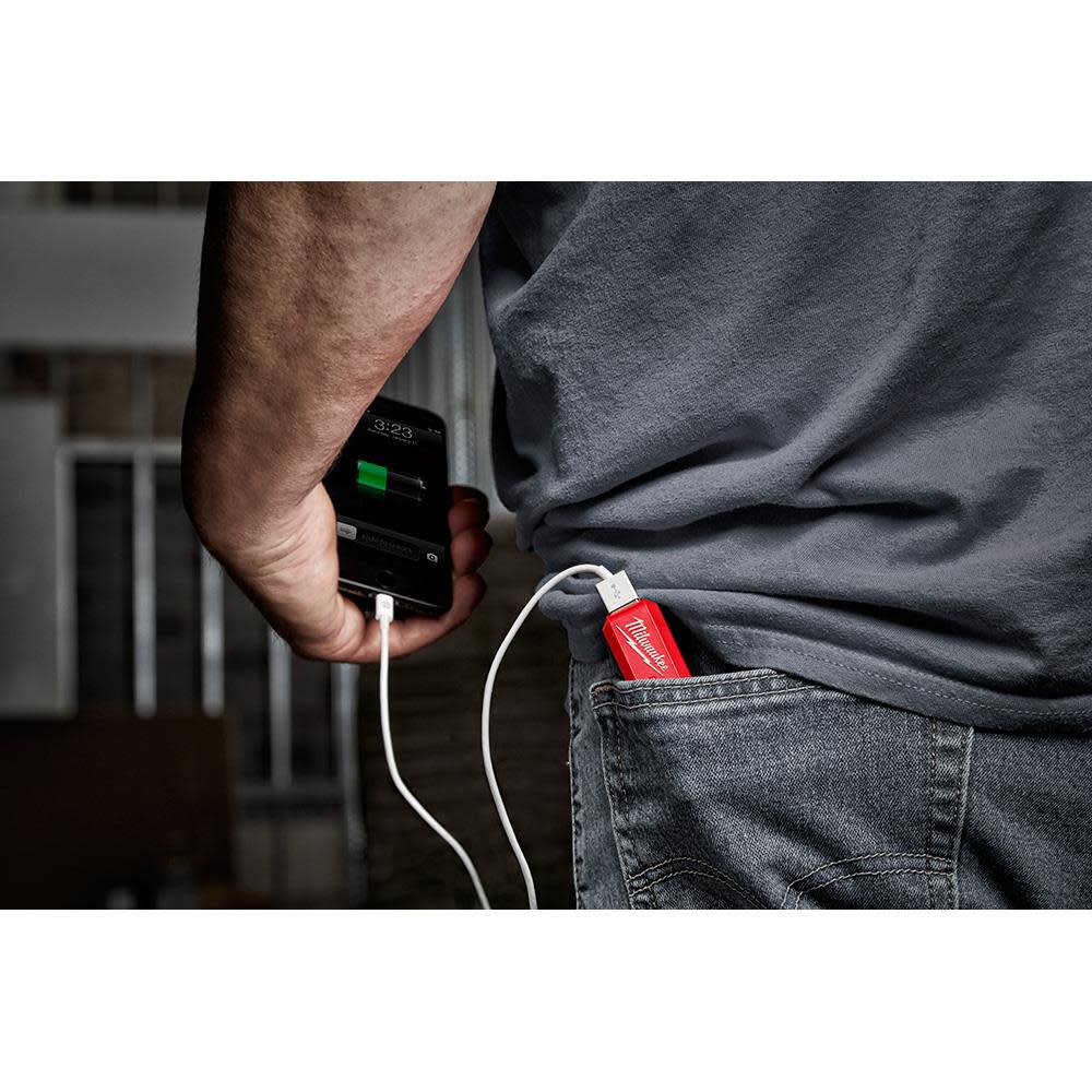 Milwaukee REDLITHIUM USB Charger and Portable Power Source Kit - Ascmtools