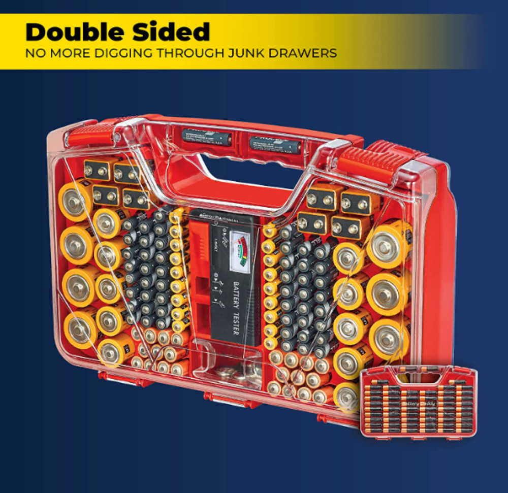 Battery Daddy Battery Storage Case - Ascmtools