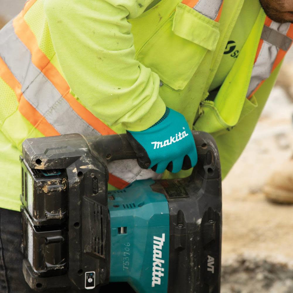 Makita FitKnit Gloves Cut Level 1 Nitrile Coated Dipped Small/Medium - Ascmtools