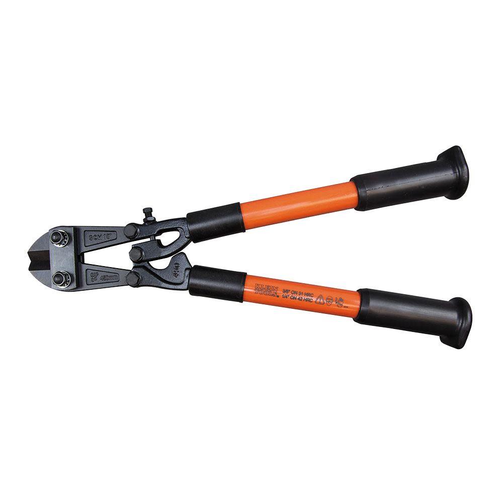 Klein Tools 18-1/4″ Bolt Cutter with Fiberglass Handle - Ascmtools