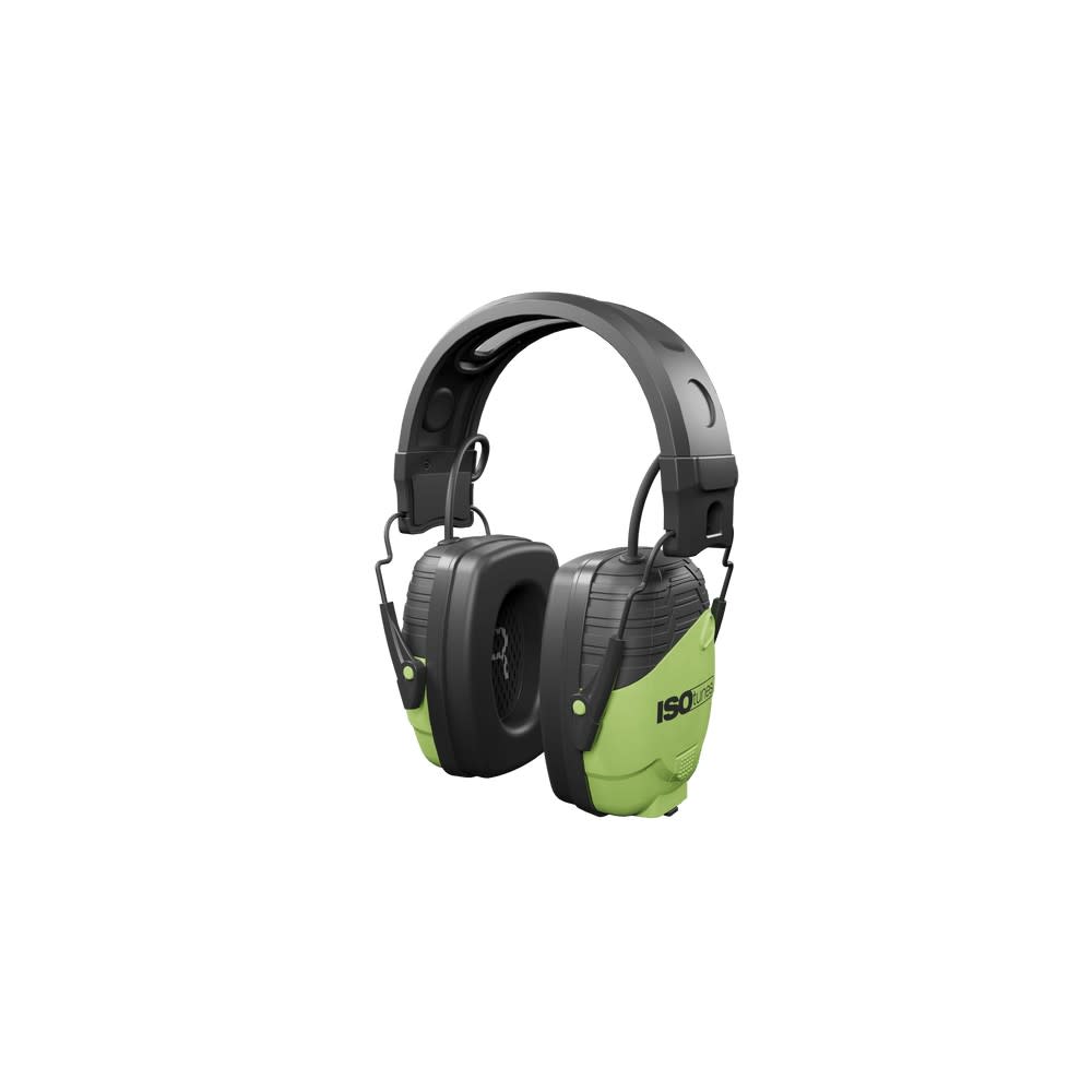 ISOtunes LINK Aware EN352 Bluetooth Earmuff Safety Green 79 dB - Ascmtools