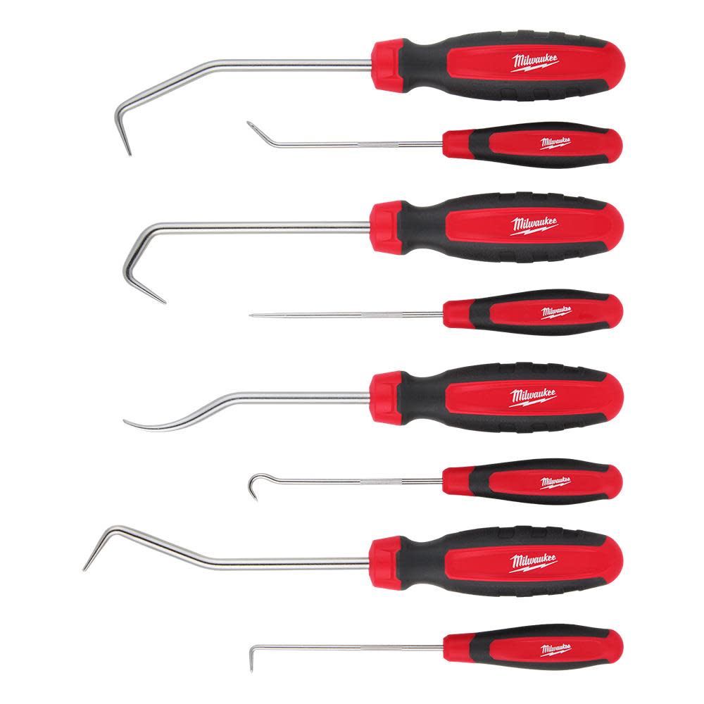 Milwaukee Hook & Pick Set 8pc - Ascmtools
