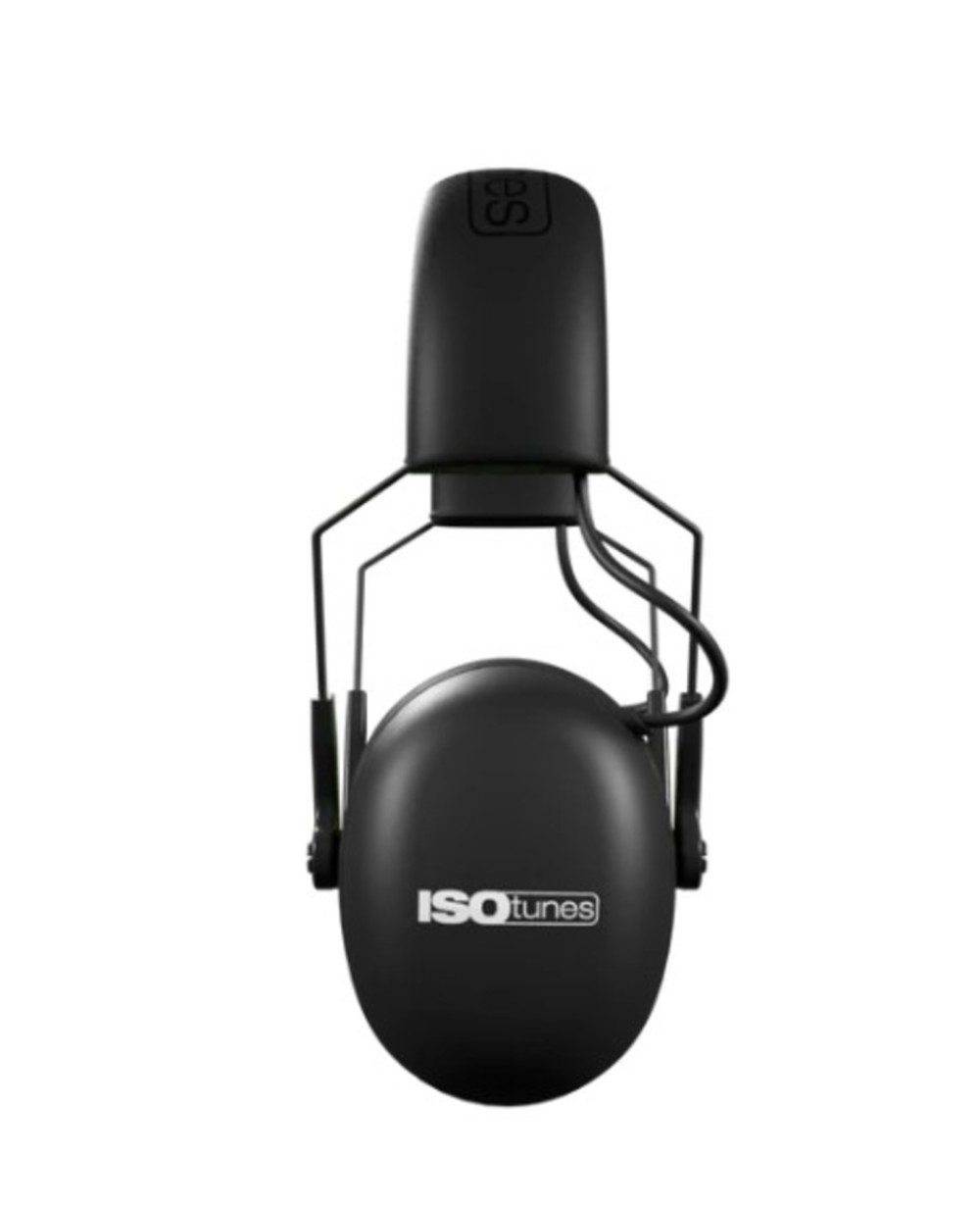 ISOtunes AIR DEFENDER Earmuff Bluetooth Black/Safety Green - Ascmtools