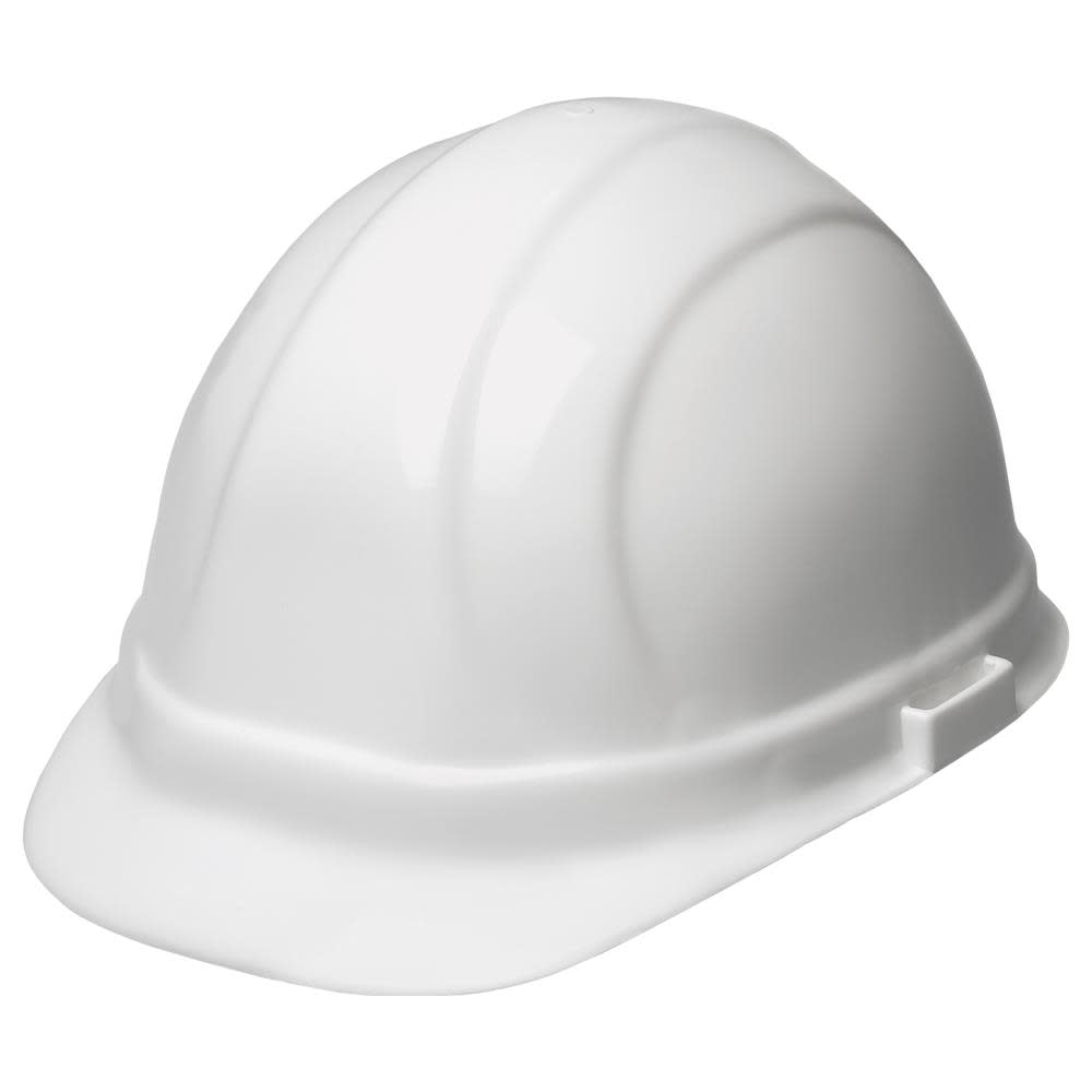 ERB Omega II Ratchet Suspension Hard Hat – White - Ascmtools
