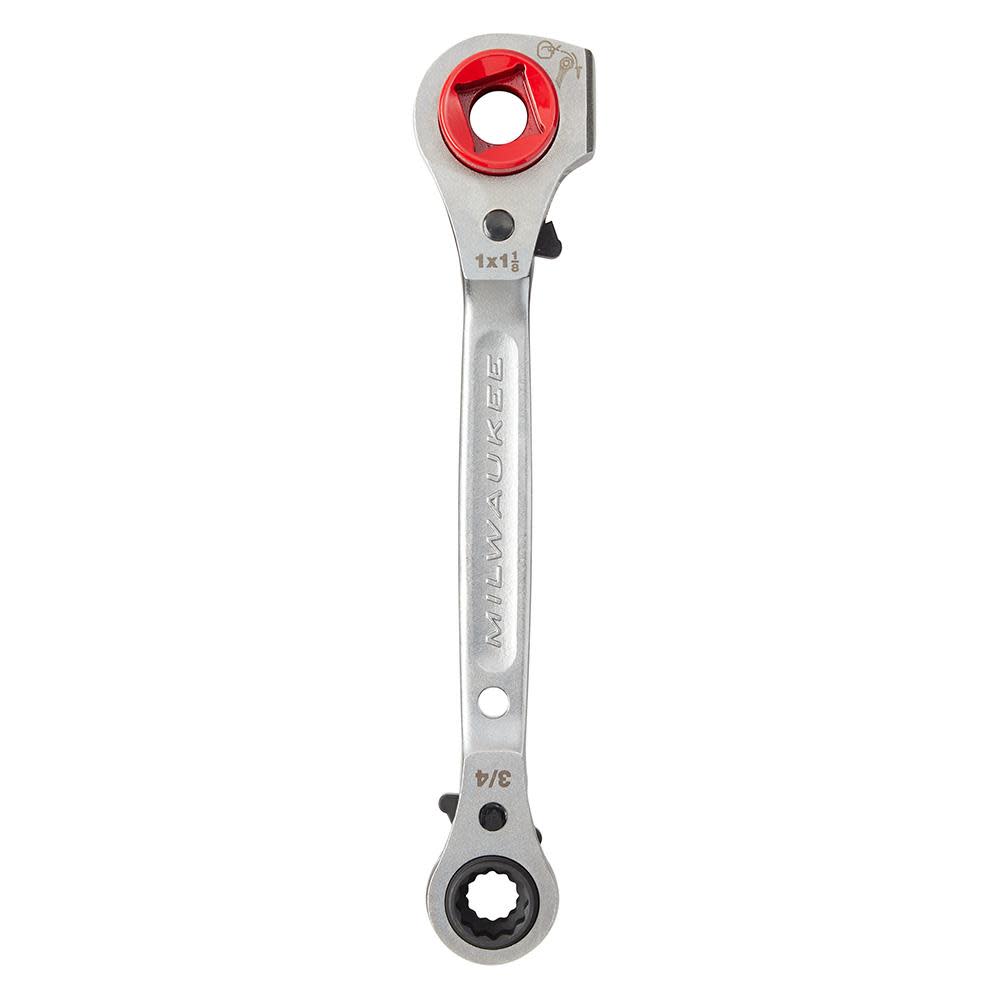 Milwaukee Linemans 5-in-1 Ratcheting Wrench - Ascmtools