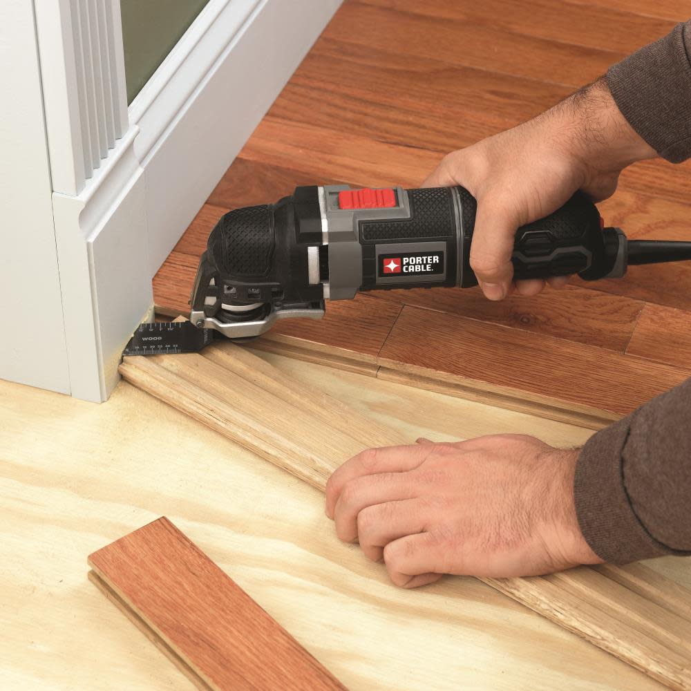 Porter Cable 3.0 Amp Corded Oscillating Multi-Tool Kit with 31 Accessories - Ascmtools