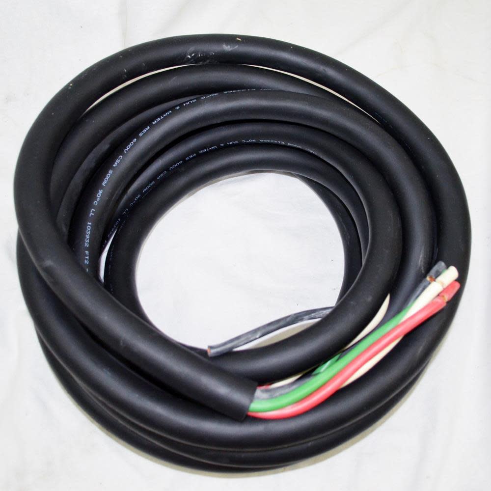 DEWALT Cord Kit – 8-4 Gauge Wire 25 ft for DXH2003 Electric Heater – NO PLUG - Ascmtools